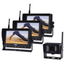 Wireless Rear View System with Multi Monitor for Tractor and Harvester